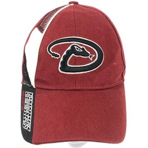 MLB Arizona Diamondbacks Red Baseball Hat Cap